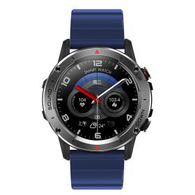 Smart Silicone Watch Bluetooth Calling (Color: Dark Blue)