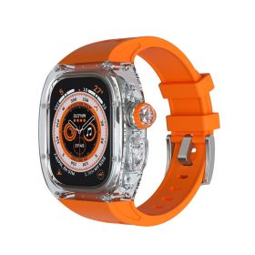 Generation 49mm Watch Band Transparent Case Translucent Silicone Modification Cover (Option: B-49mm)