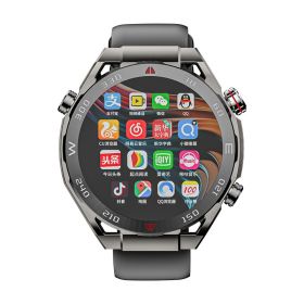 Smart Watch Phone Card Multi-function Sports (Option: 4 64G Black)