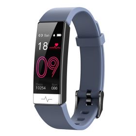 Y91 Waterproof Smart Bracelet Heart Rate Monitoring (Option: Gray)