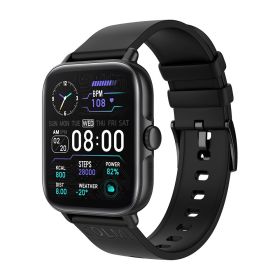 Waterproof Full Screen Smart Watch (Color: Black)