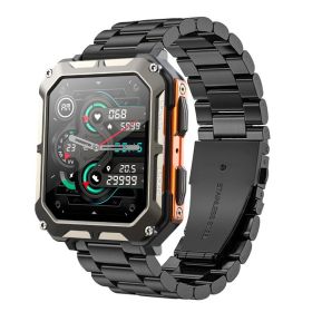Smart Watch Bluetooth Call Three Prevention Outdoor (Option: Orange black three)